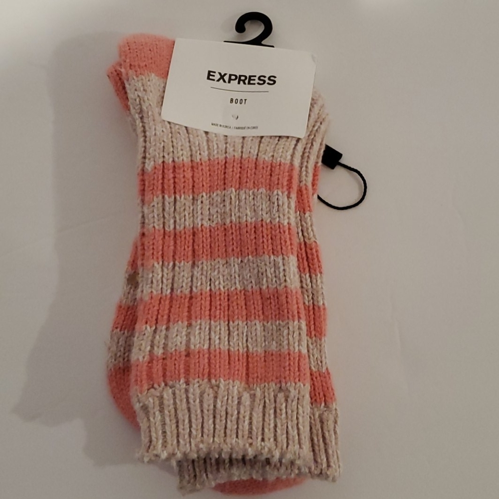 NWT Express Boot Socks